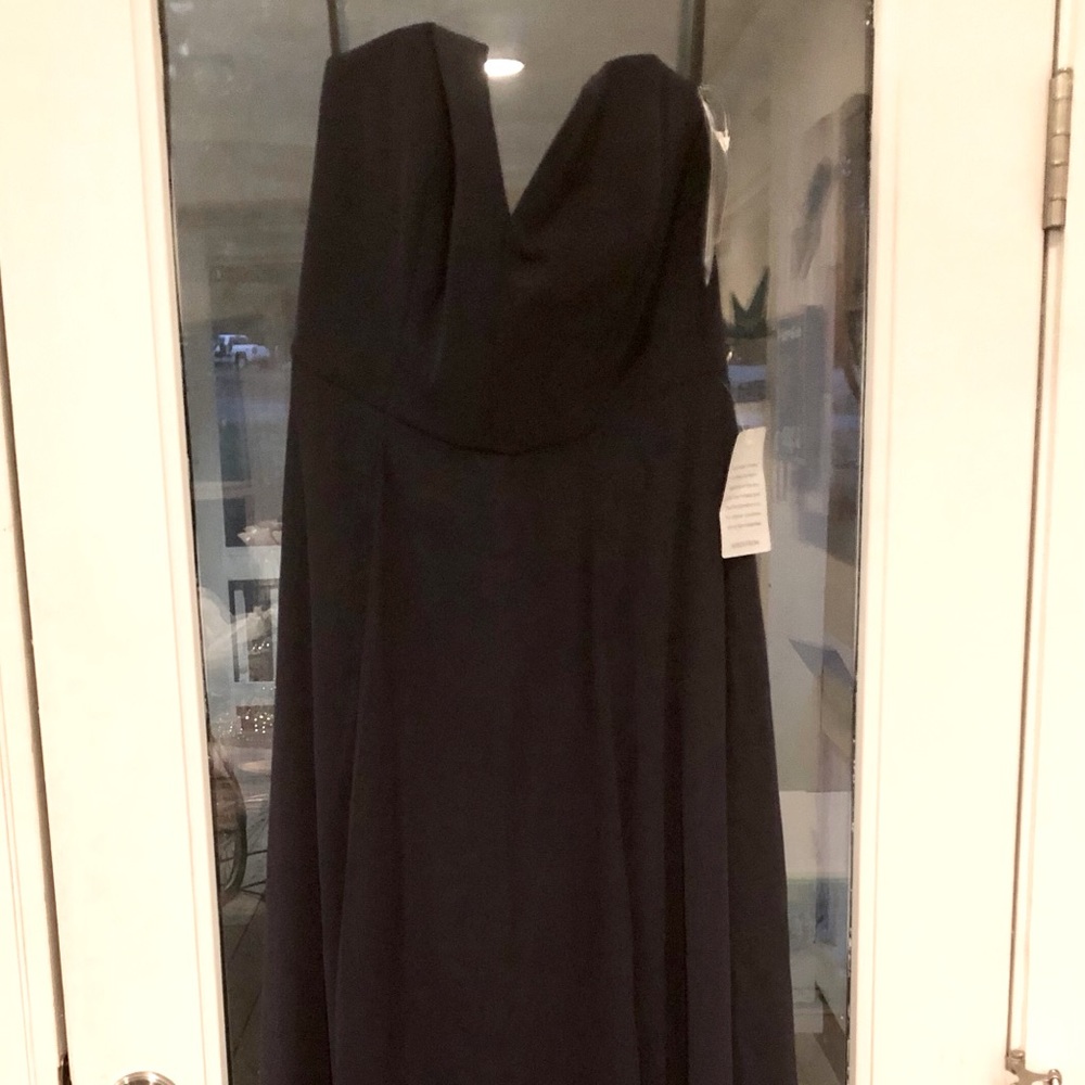 Dark Blue Bridesmaid Dres